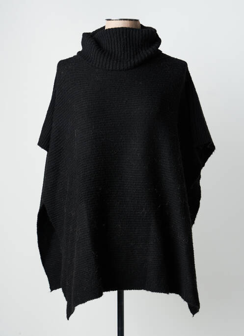 Poncho noir ONLY femme