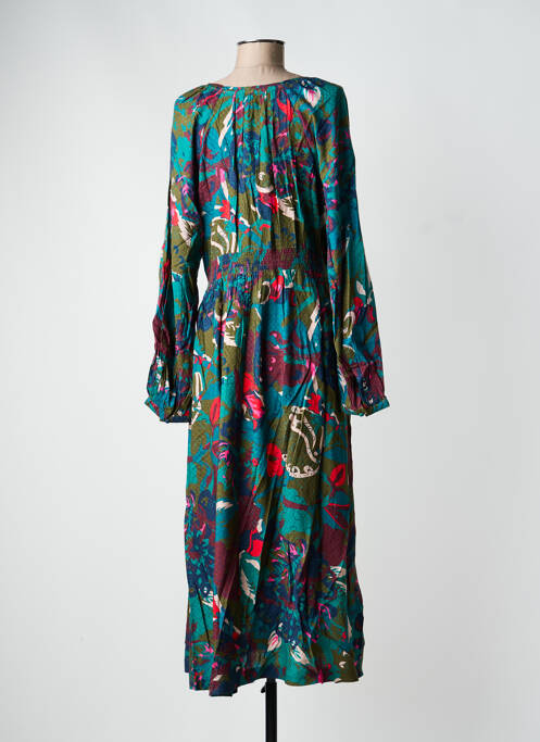 Robe longue vert WHITE STUFF femme