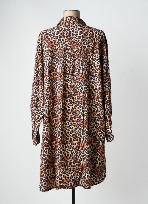 Robe mi-longue beige CREAM femme