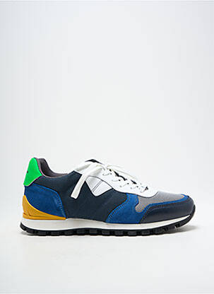 Baskets bout rond bout rond bleu AMBITIOUS homme