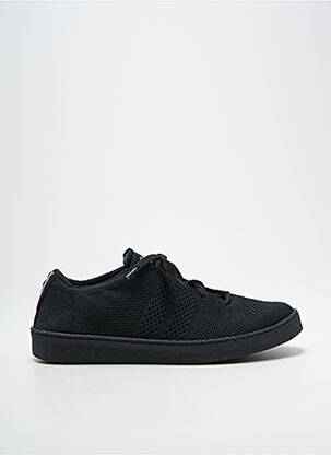 Baskets semelle amovible bout rond noir ECTOR unisexe