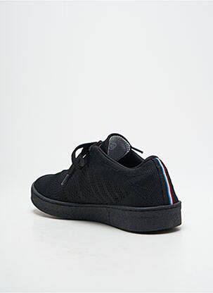 Baskets semelle amovible bout rond noir ECTOR unisexe