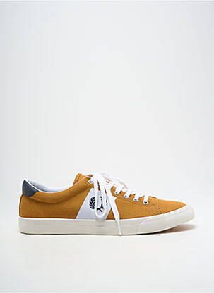 Baskets jaune FRED PERRY homme