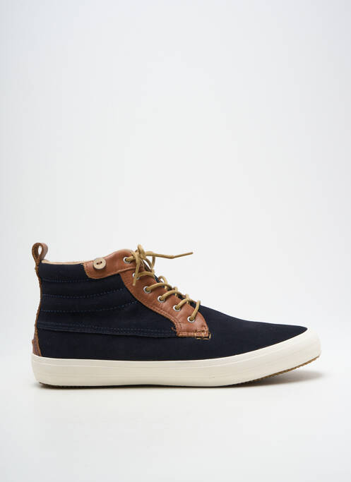 Baskets bout rond bout rond bleu FAGUO homme