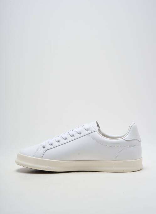 Baskets bout rond bout rond blanc FRED PERRY homme