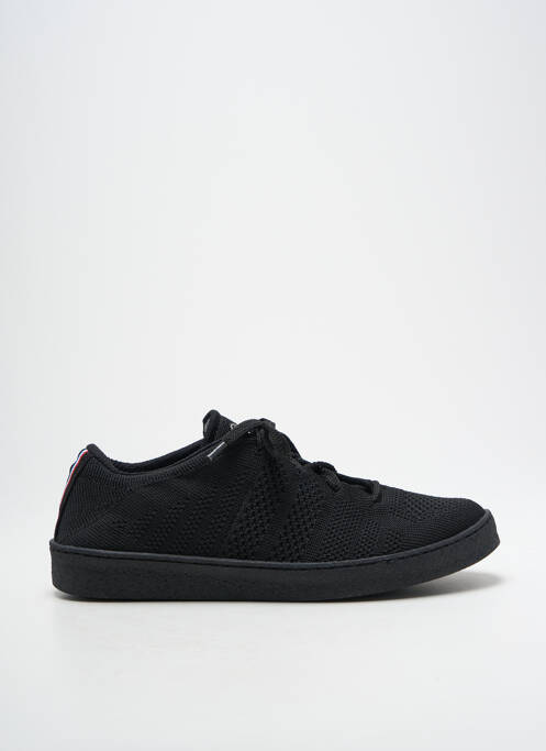 Baskets semelle amovible bout rond noir ECTOR unisexe