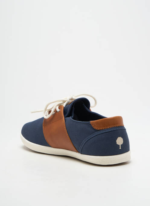 Baskets bout rond bout rond bleu FAGUO homme