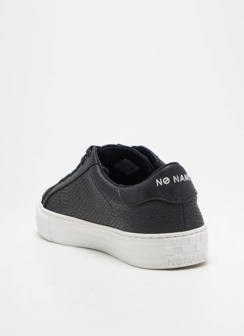 Baskets bout rond talon plat jusqu'à 3cm noir NO NAME femme