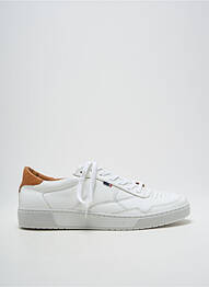 Baskets bout rond bout rond blanc KOST homme