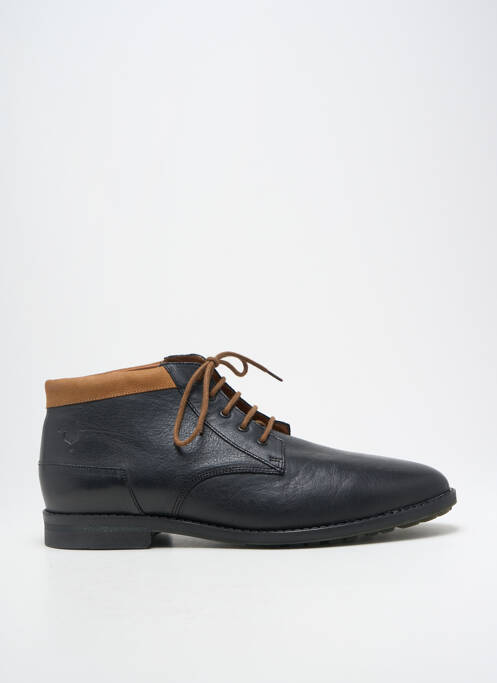 Bottines/boots semelle amovible talon bas noir KOST homme