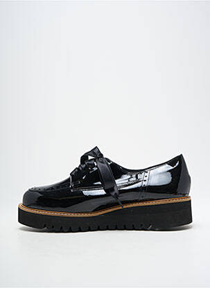 Derbies matière lisse talon de 4 à 6cm noir MYMA femme