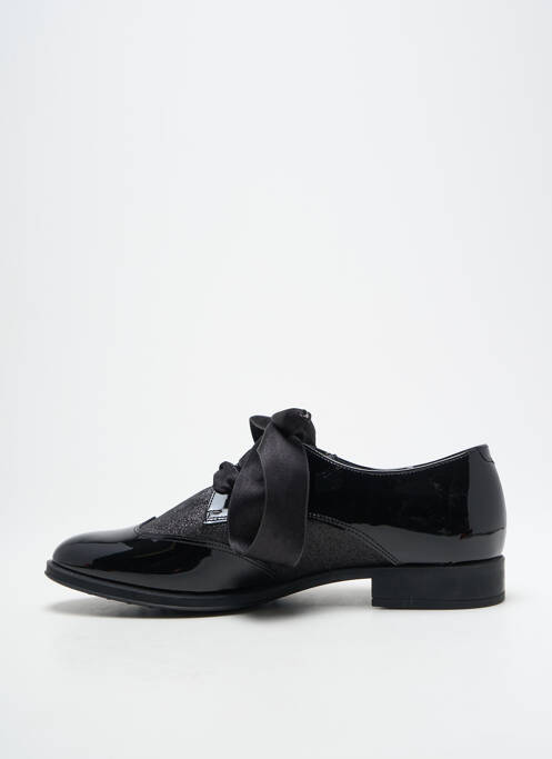 Derbies type de semelle amortissante talon plat jusqu'à 3cm noir MYMA femme