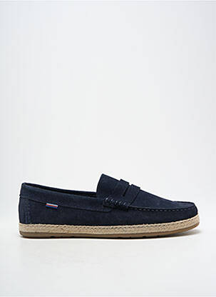 Mocassins bout rond bout rond bleu TOMMY HILFIGER homme