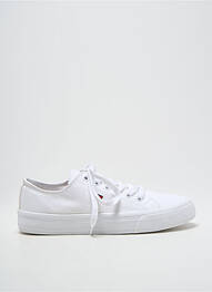 Baskets fermeture lacets bout rond blanc TOMMY HILFIGER garcon