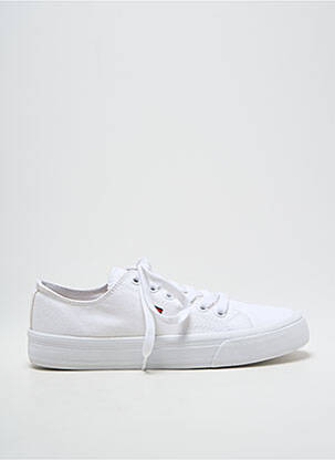 Baskets fermeture lacets bout rond blanc TOMMY HILFIGER garcon