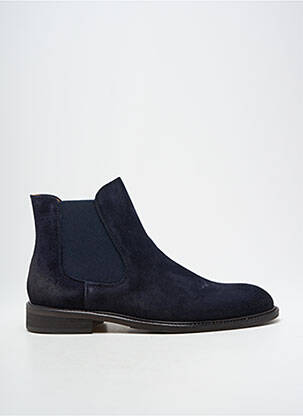 Bottines/boots nubuck talon bas bleu SELECTED homme