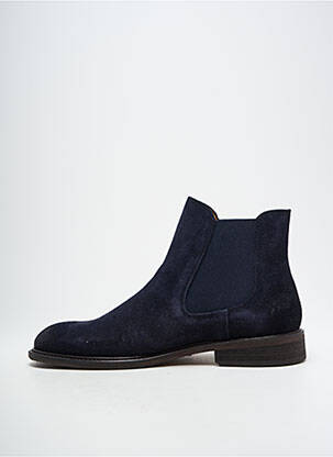 Bottines/boots nubuck talon bas bleu SELECTED homme