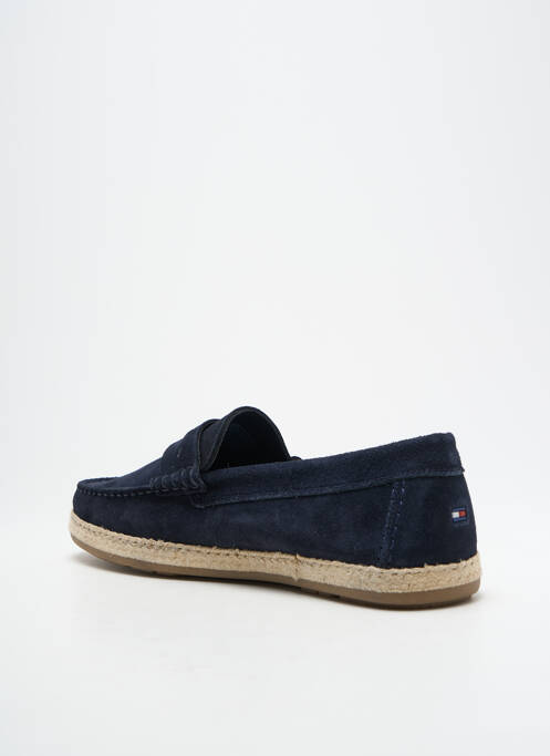 Mocassins bout rond bout rond bleu TOMMY HILFIGER homme
