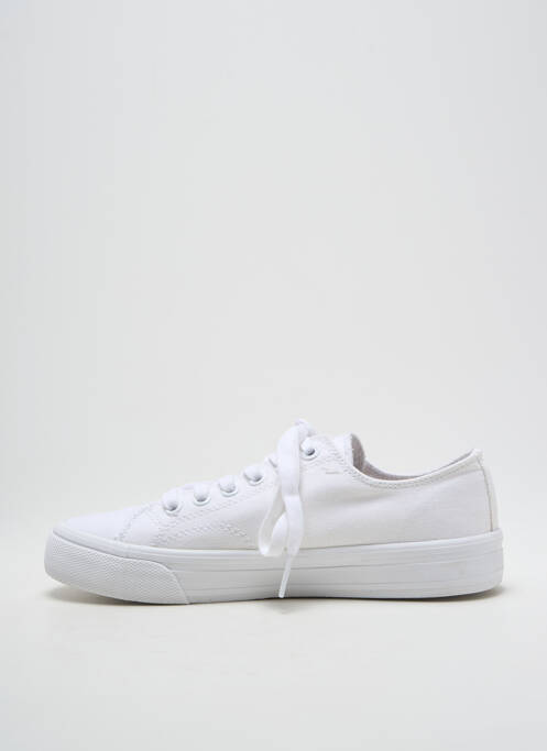 Baskets fermeture lacets bout rond blanc TOMMY HILFIGER garcon