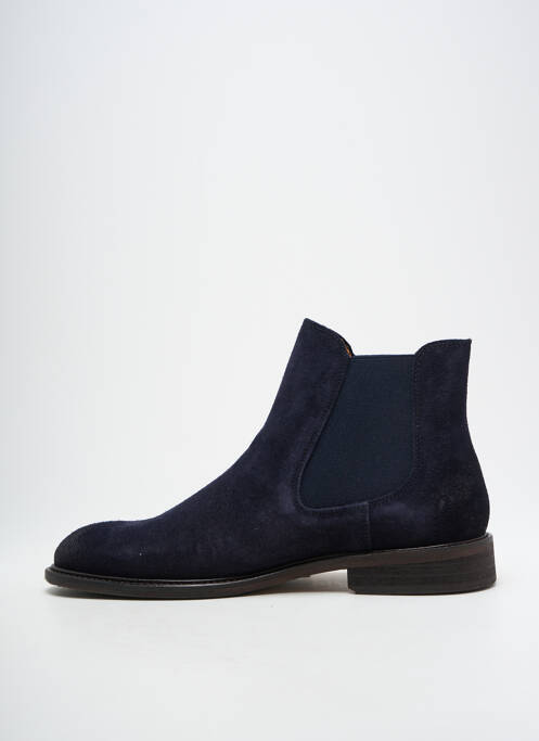 Bottines/boots nubuck talon bas bleu SELECTED homme