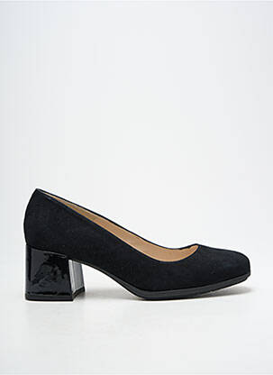 Escarpins nubuck talon de 4 à 6cm noir GADEA femme