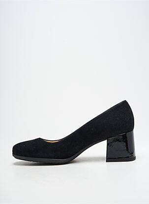 Escarpins nubuck talon de 4 à 6cm noir GADEA femme