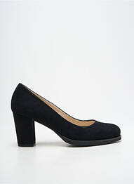 Escarpins nubuck talon de 7 à 9cm noir GADEA femme