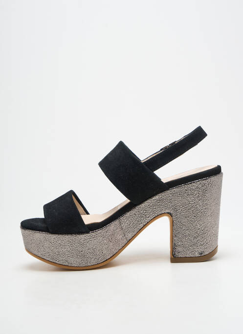 Sandales/Nu pieds noir GADEA femme