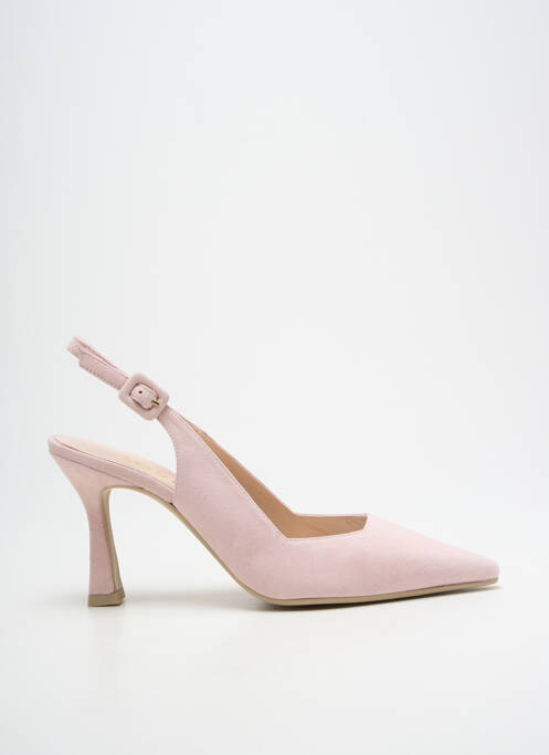 Escarpins fermeture boucle(s) talon de 7 à 9cm rose LODI femme