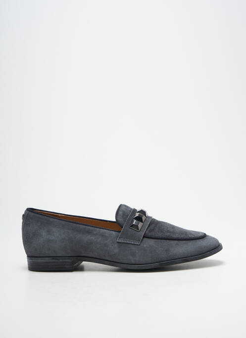 Mocassins nubuck talon plat jusqu'à 3cm gris LODI femme