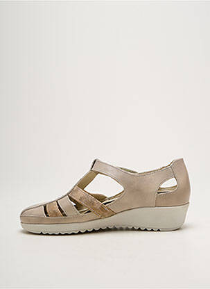 Sandales/nu pieds talon plat jusqu'à 3cm beige ARIMA femme