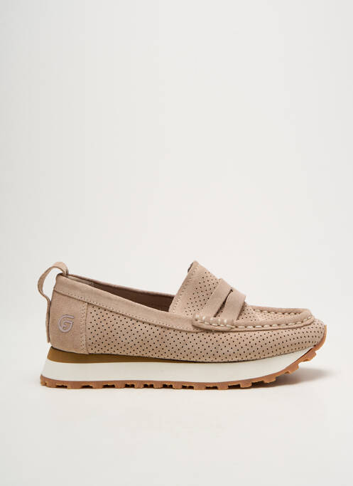 Mocassins beige FUGITIVE BY FRANCESCO ROSSI femme