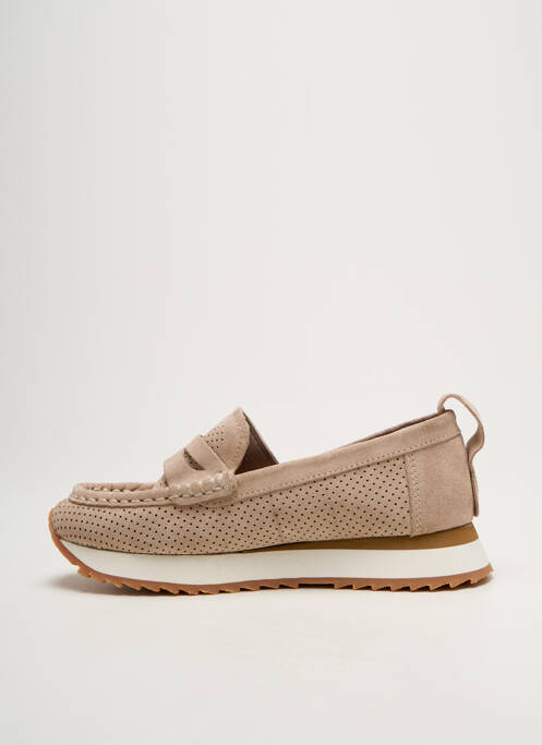 Mocassins beige FUGITIVE BY FRANCESCO ROSSI femme