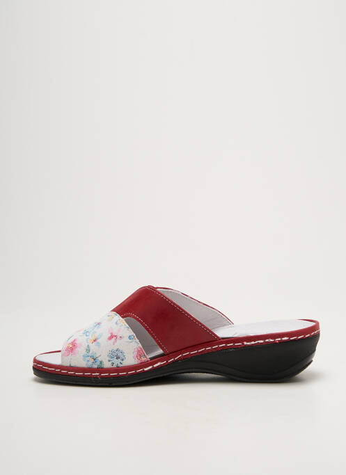 Mules/Sabots rouge SUAVE femme
