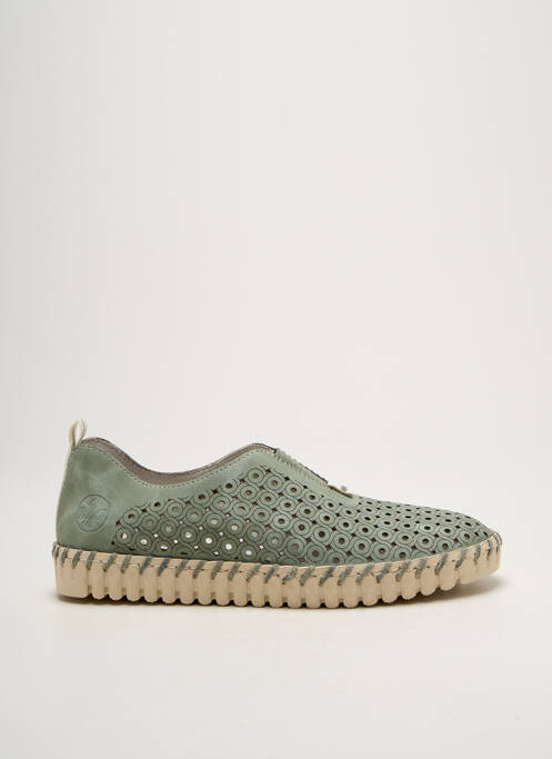 Espadrilles vert RIEKER femme