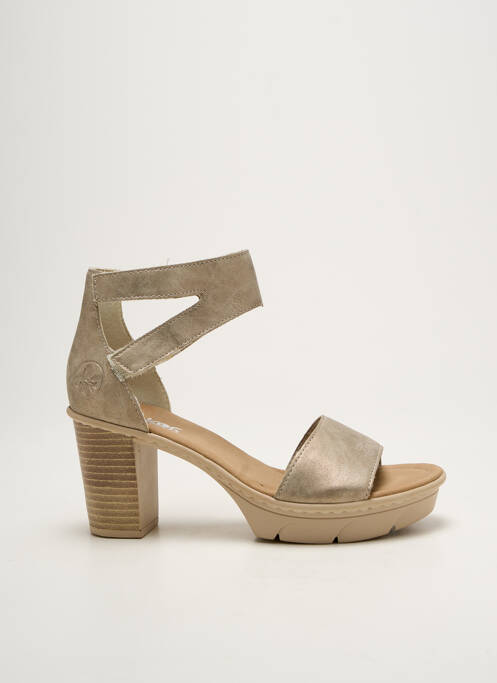 Sandales/Nu pieds or RIEKER femme