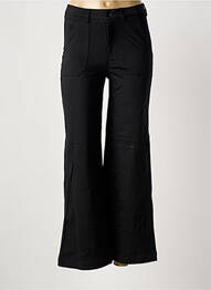 Pantalon droit stretch taille normale noir ARTLOVE femme
