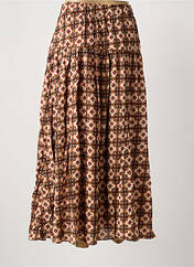 Jupe longue marron MEISÏE femme seconde vue