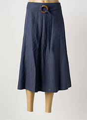 Jupe mi-longue bleu MEISÏE femme seconde vue