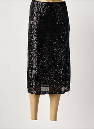 Jupe mi-longue noir ARTLOVE femme