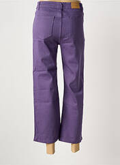 Pantalon 7/8 violet MEISÏE femme seconde vue