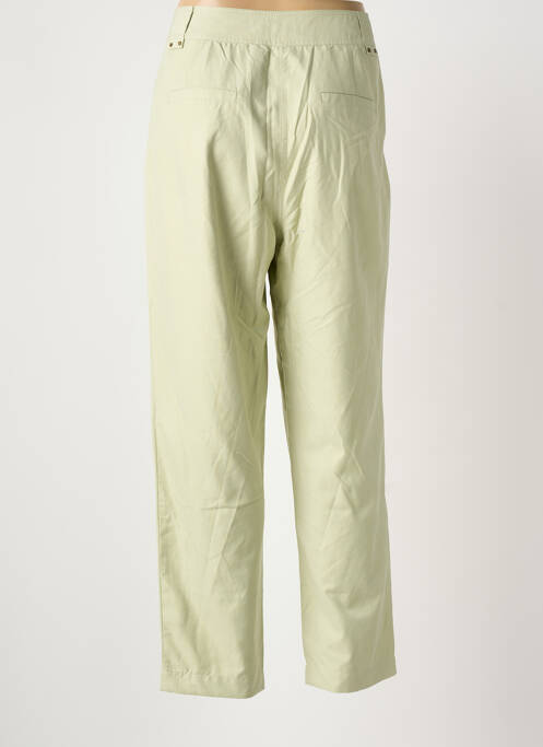 Pantalon droit stretch taille normale beige MEISÏE femme
