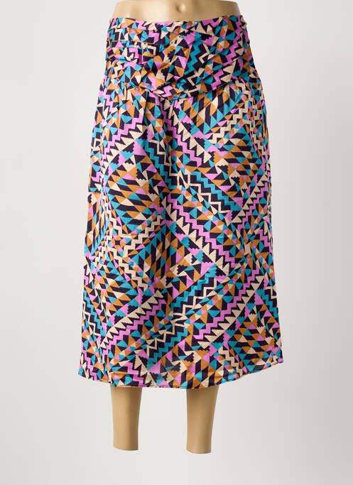 Jupe longue rose MEISÏE femme