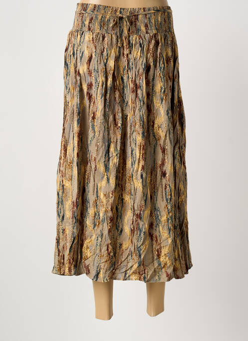 Jupe longue vert MEISÏE femme