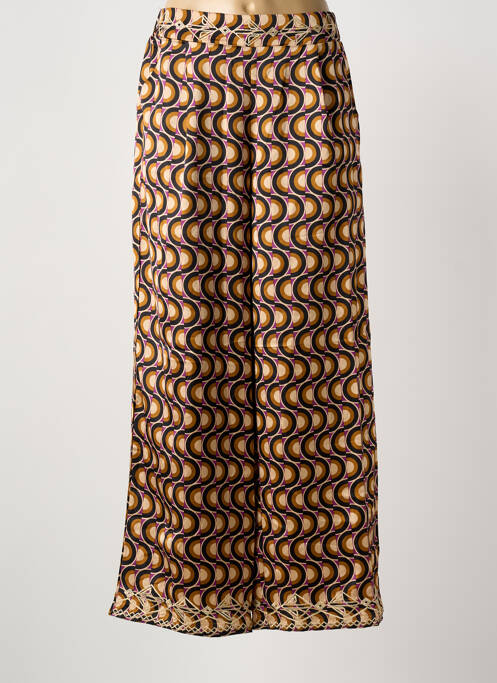 Pantalon large marron MEISÏE femme