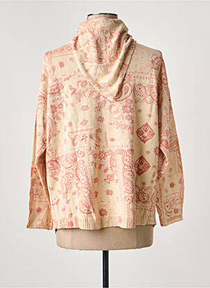 Gilet manches longues stretch rose MEISÏE femme