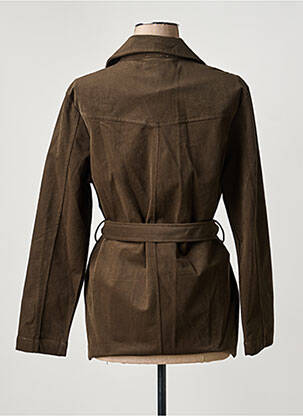 Veste casual col chemisier vert ARTLOVE femme