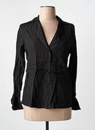 Chemisier coupe cintrée manches longues noir ARTLOVE femme