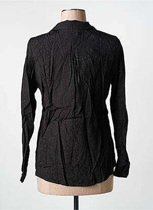 Chemisier coupe cintrée manches longues noir ARTLOVE femme