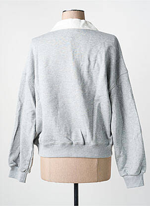 Sweat-shirt stretch manches longues gris ARTLOVE femme